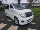 Nissan elgrand with lpg gas conversion campervan